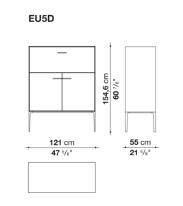 B&B Italia Eucalipto Cabinet