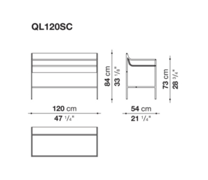 B&B Italia Quiet Lines Writing-Desk