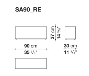 B&B Italia Gli Scacchi Side Table