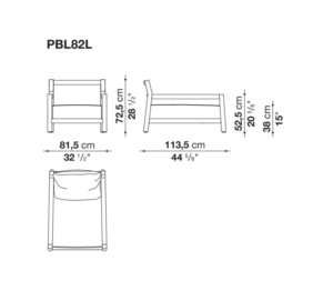 B&B Italia Pablo Outdoor Armchair