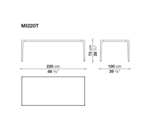 B&B Italia Mirto Outdoor Table