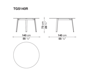 B&B Italia Ginepro Table