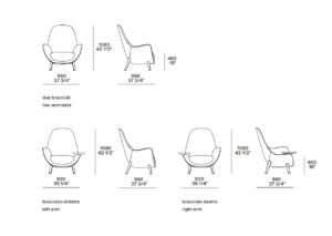 Poliform Mad King Armchair