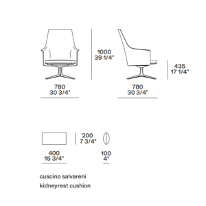 Poliform Stanford Armchair