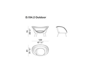 Molteni&C D.154.2 Armchair