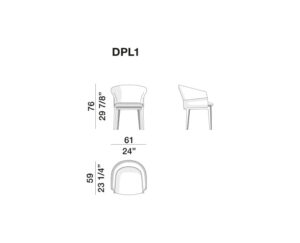 Molteni&C Devon Dining Chair