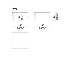 Molteni&C Diamond Dining Table