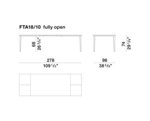 Molteni&C Filigree Dining Table