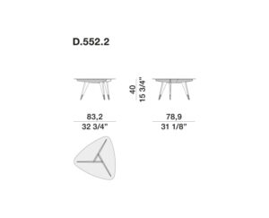 Molteni&C D.552.2 Coffee Table