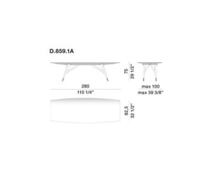 Molteni&C D.859.1 Dining Table