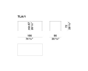 Molteni&C Lessless Dining Table