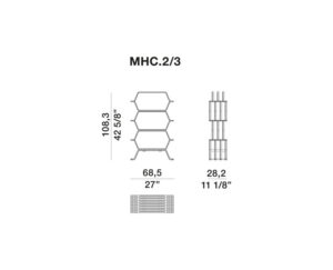 Molteni&C MHC.2 Bookcase