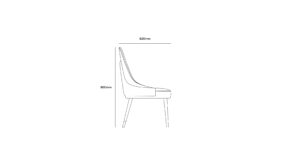 Karuidi ML-76B Dining Chair