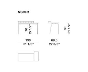 Molteni&C Note Office Desk