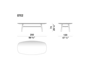 Molteni&C Old Ford Dining Table