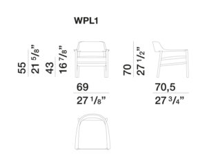 Molteni&C Walter Armchair