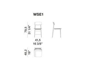 Molteni&C Woody Dining Chair