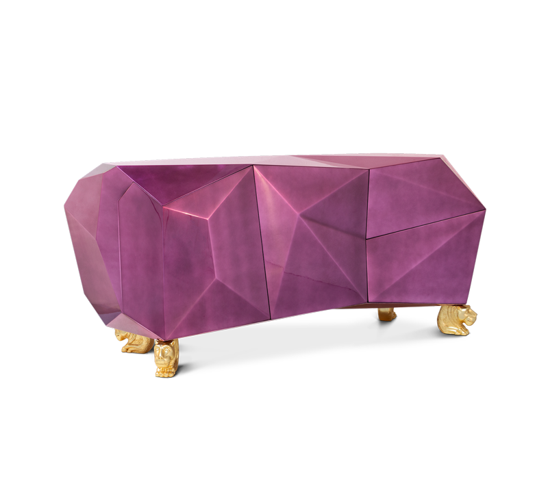 Boca Do Lobo Diamond Amethyst Sideboard