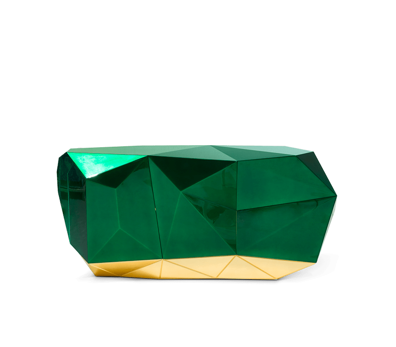 Boca Do Lobo Diamond Emerald Sideboard