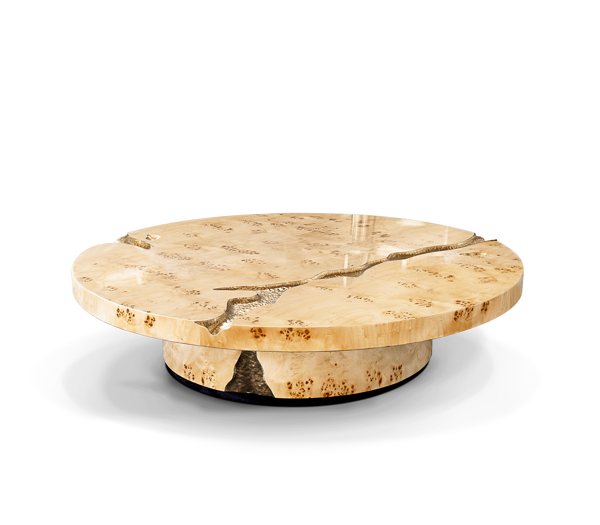 Boca Do Lo*o Empire Poplar Root Coffee Table