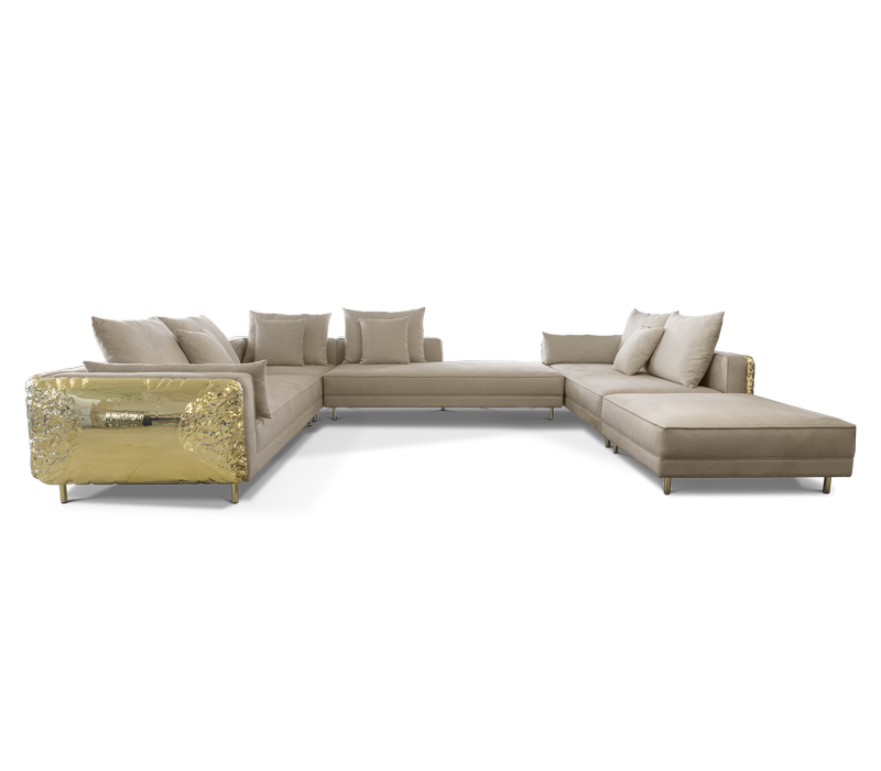 Boca Do Lo*o Imperfectio Cream Modular Sofa