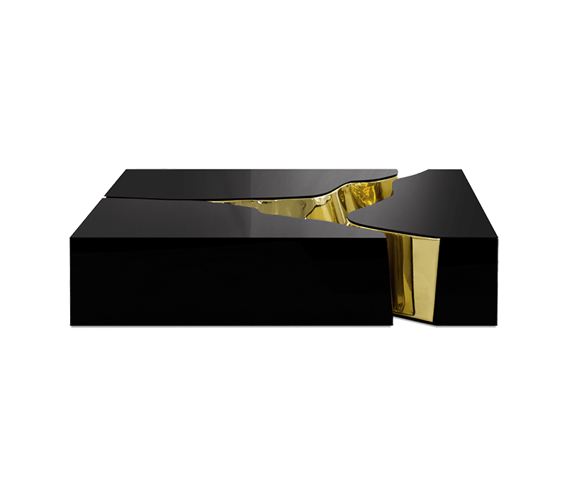 Boca Do Lo*o Lapiaz Black & Gold Coffee Table