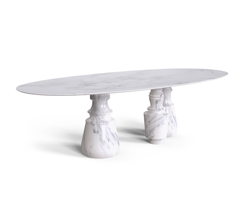 Boca Do Lo*o Pietra Oval XL Dining Table