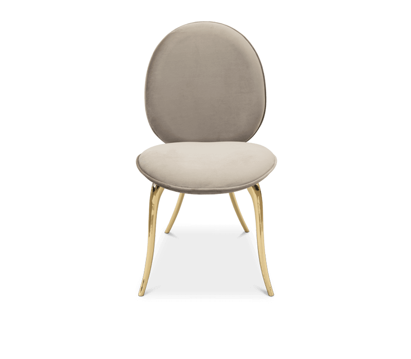 Boca Do Lo*o Soleil Cream Dining Chair