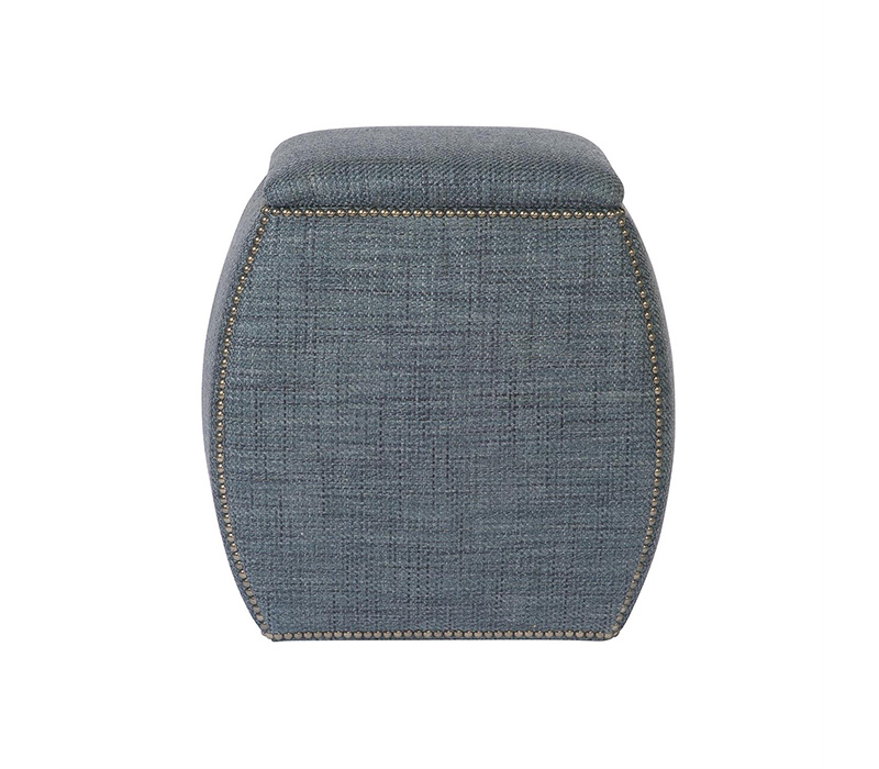 Bernhar*t Delta Fabric Ottoman