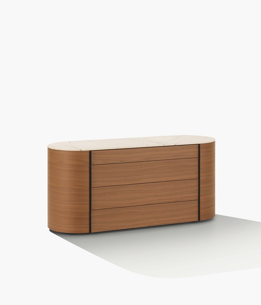 Poliform Onda Nightstand