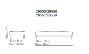 Flexform Parker Sofa