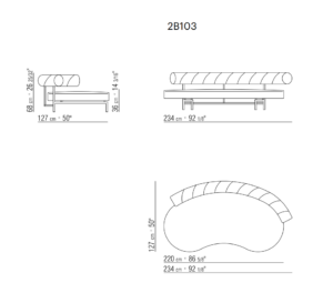 Flexform Supermax Sofa