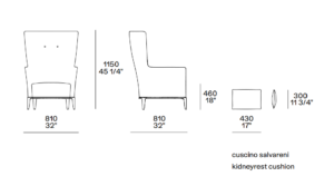 Poliform Gentleman Reserved Armchair