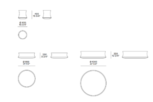 Poliform Soori Coffee Table