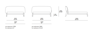 Poliform Curve Bed