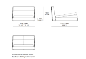 Poliform Chloe Bed