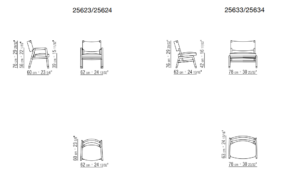 Flexform Ortigia S.H. Armchair