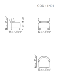 Flexform Thomas Armchair