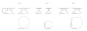 Flexform Academy Dining Table