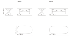 Flexform Boma Dining Table