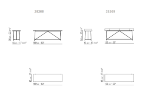 Flexform Any Day Console Table