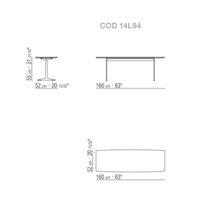 Flexform Cestone Coffee Table