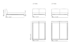 Flexform Gregory Bed