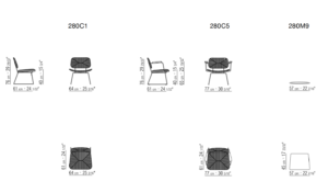 Flexform Echoes Outdoor Armchair