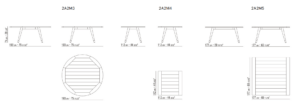 Flexform Desco Outdoor Table