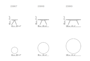 Flexform Zefiro Outdoor Table