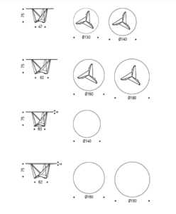 Cattelan Italia Skorpio Round Dining Table