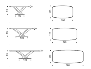 Cattelan Italia Stratos Keramik Premium Dining Table