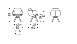 Cattelan Italia Bombe Dining Chair