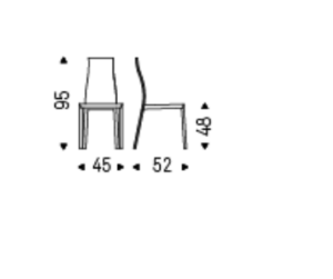 Cattelan Italia Kaori Dining Chair